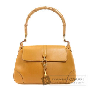 Gucci Bamboo Bag Handbag Leather
